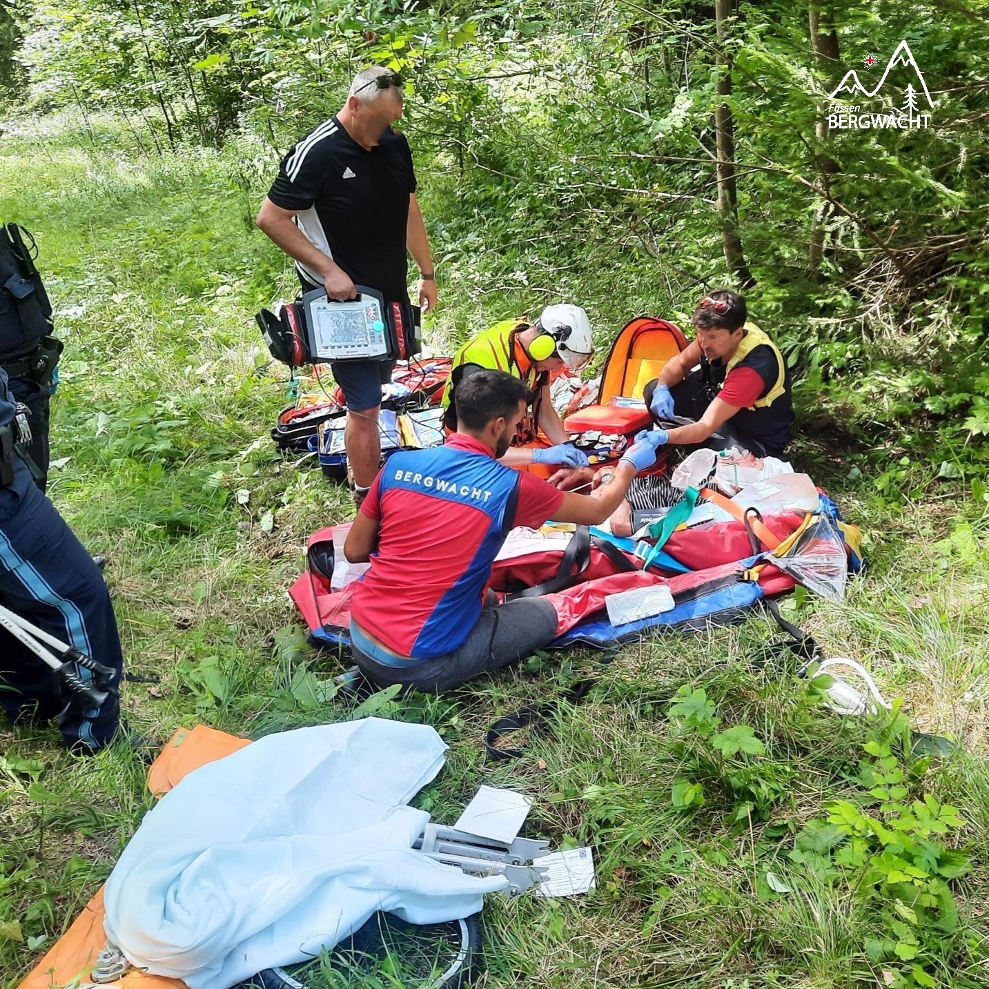 Einsatzreicher Donnerstag für die Bergwacht Füssen