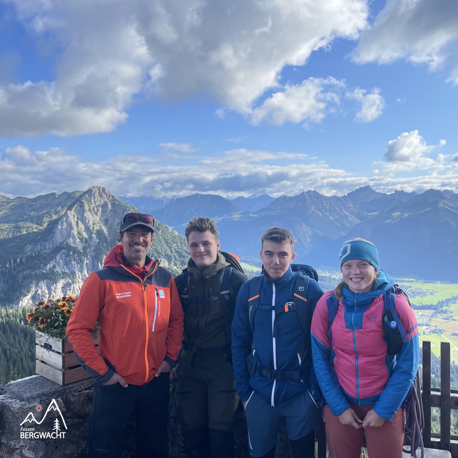 Eignungstest Sommer der Bergwacht Allgäu