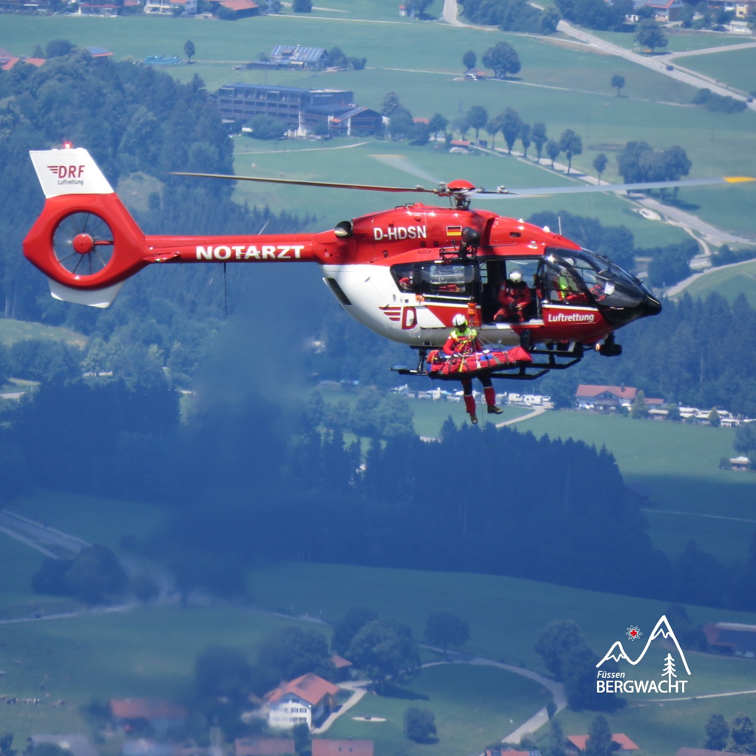 Für die Bergwacht Füssen hat die Sommersaison  begonnen