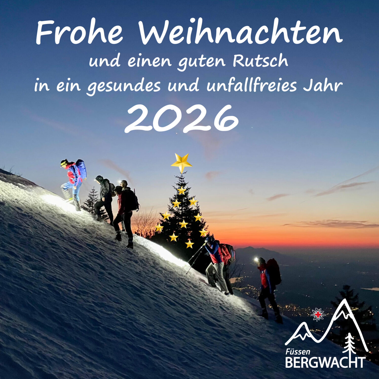 Frohe Weihnachten und einen guten Rutsch ins Jahr 2026