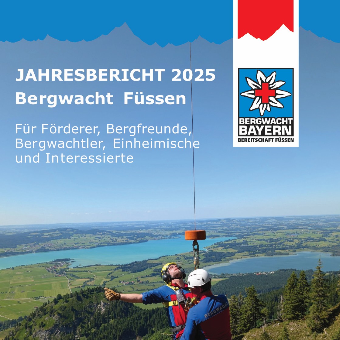 Die Bergwacht Füssen zieht Jahresbilanz