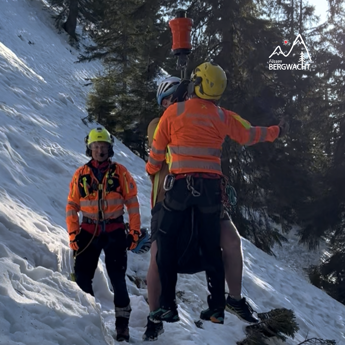 Sieben Einsätze zu Ostern für die Bergwacht Füssen